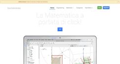 Desktop Screenshot of geogebraitalia.org